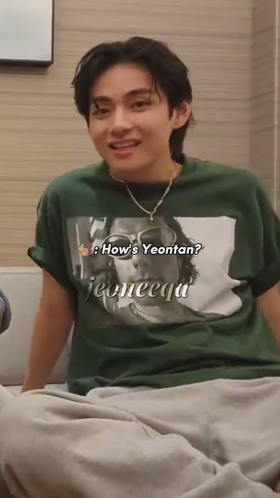 Yeontan is so cute these days 😍💜#taehyung #bts #shorts