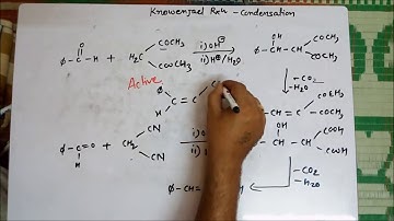CHEMISTRY CSIR NET JRF GATE - NAMED REACTION - PERKIN  - KNOEVENAGEL - PART-1