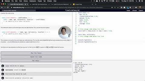 ES6  Use Destructuring Assignment to Pass an Object as a Function