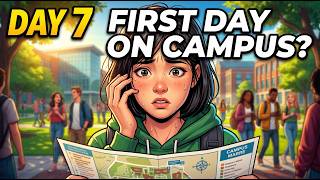 DAY 7 - Don't Get Lost! Real Life English Conversations for University Students | FluentBit