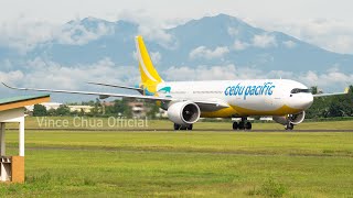 21 MINUTES OF SUNDAY PLANE SPOTTING at Davao Int’l Airport! A320, 330 NEO, B737 MAX and B73F!