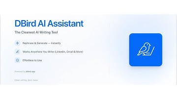 DBird AI Assistant – The Cleanest AI Writing Tool for Chrome