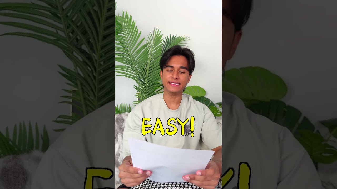 Can You Pass This IMPOSSIBLE IQ TEST Shortsfeed Funny Concept IB Ryanhdlombard