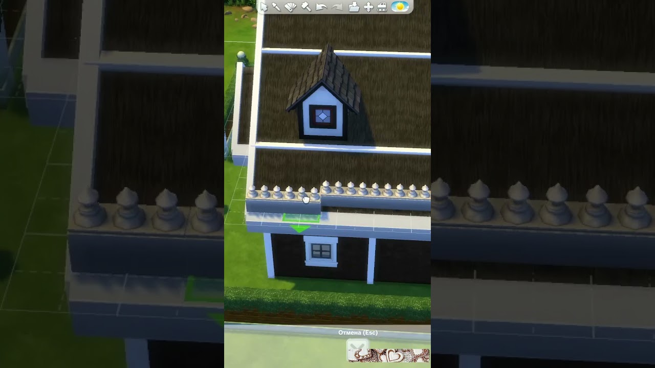 СТРОИТЕЛЬСТВО ПРЯНИЧНОГО ДОМИКА/THE SIMS 4 