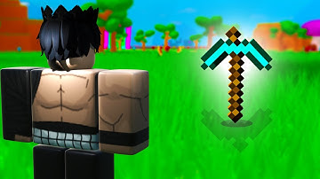 MASTER ROBLOX PICKAXE MINING SIMULATOR WITH A NOOB