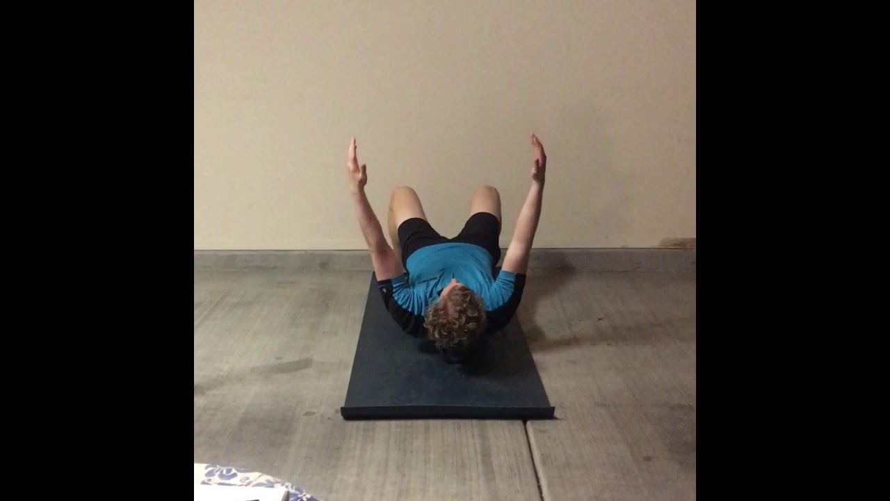 Foam Roller Floor Angels YouTube