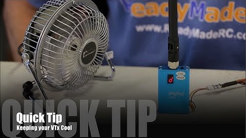ReadyMadeRC QuickTip - Keeping Your VTx Cool