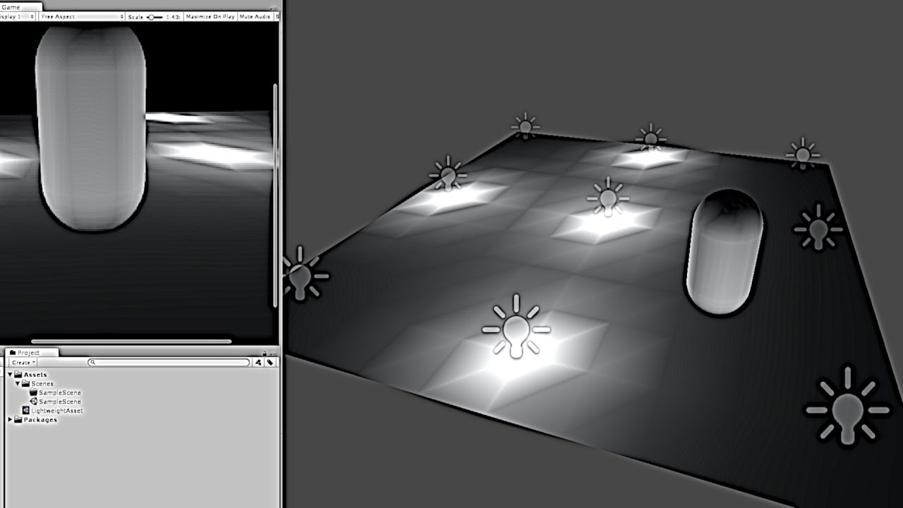 Unity 2018.2 LWRP Lighting [Turkish] - YouTube
