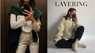 HOW TO LAYER | 20 Styling Tips For Layering in Transeasonal Weather