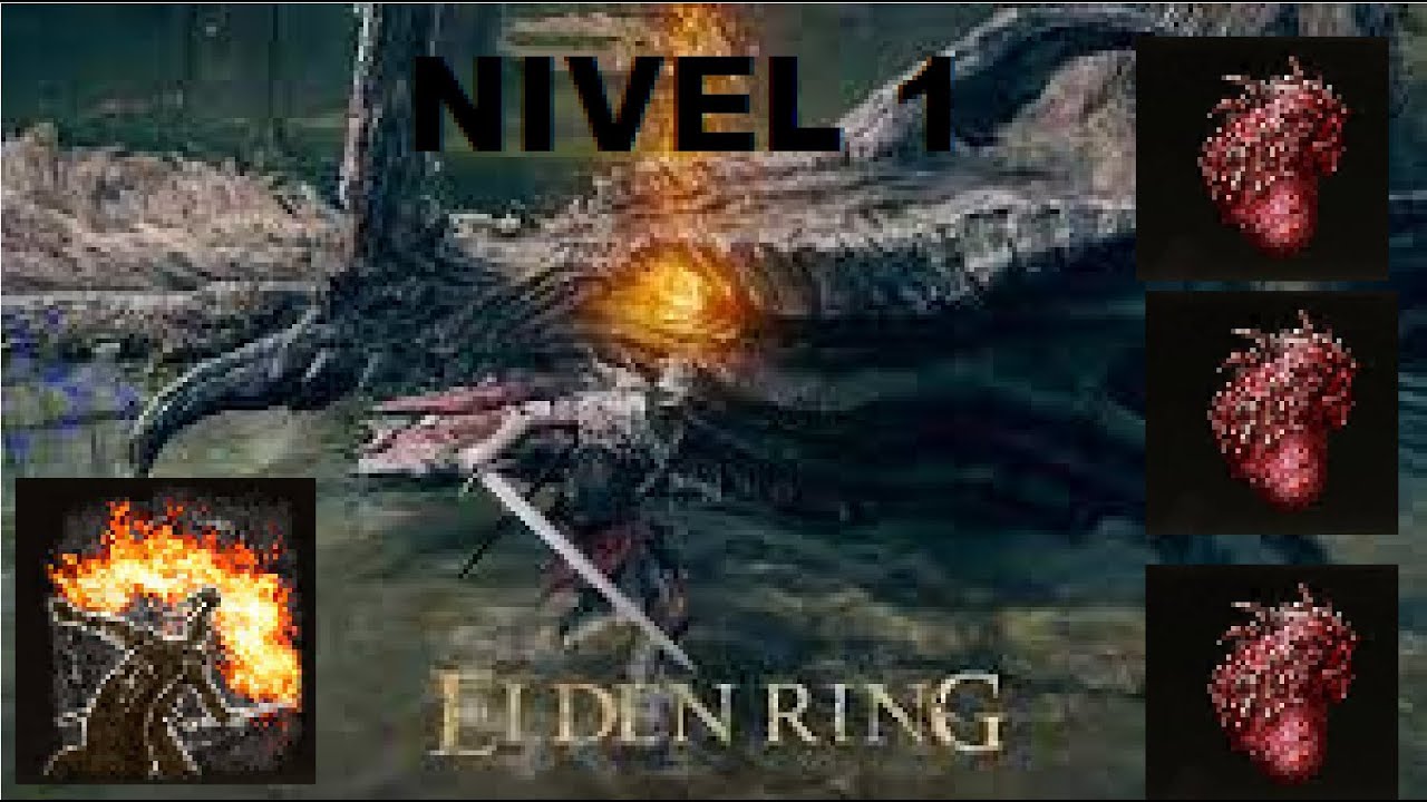 Elden Ring™ Como Obtener 3 Corazón de Dragon (Wyvern) con Nivel 1 YouTube