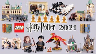 LEGO Harry Potter 2021 sets combined