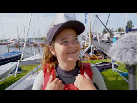 Zeilverhalen | Dieuwertje en Lidewij Zweers - Laser | Sneekweek 2017