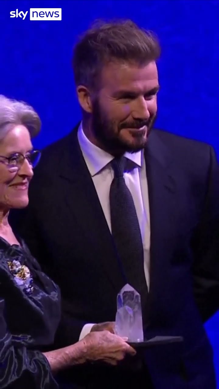 Beckham: 'Here to be voice of children'
