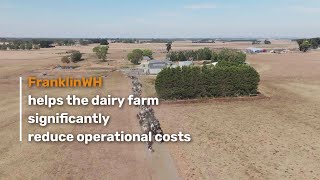 Success Story: FranklinWH Helps the Dairy Farm Reduce Operational Costs in Australia