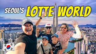 We Visited Koreas Tallest Building  lotte World Tower U0026 Adventure Seoul Sky Coex Mall U0026 Kbbq