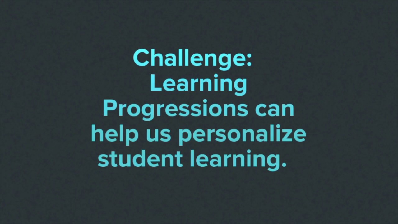 What is a learning progression? - YouTube
