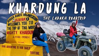 Riding an ATV on Sand Dunes in Nubra Valley | Khardung La Pass⛰ | Ladakh Ep: 2 | Visha Khandelwal