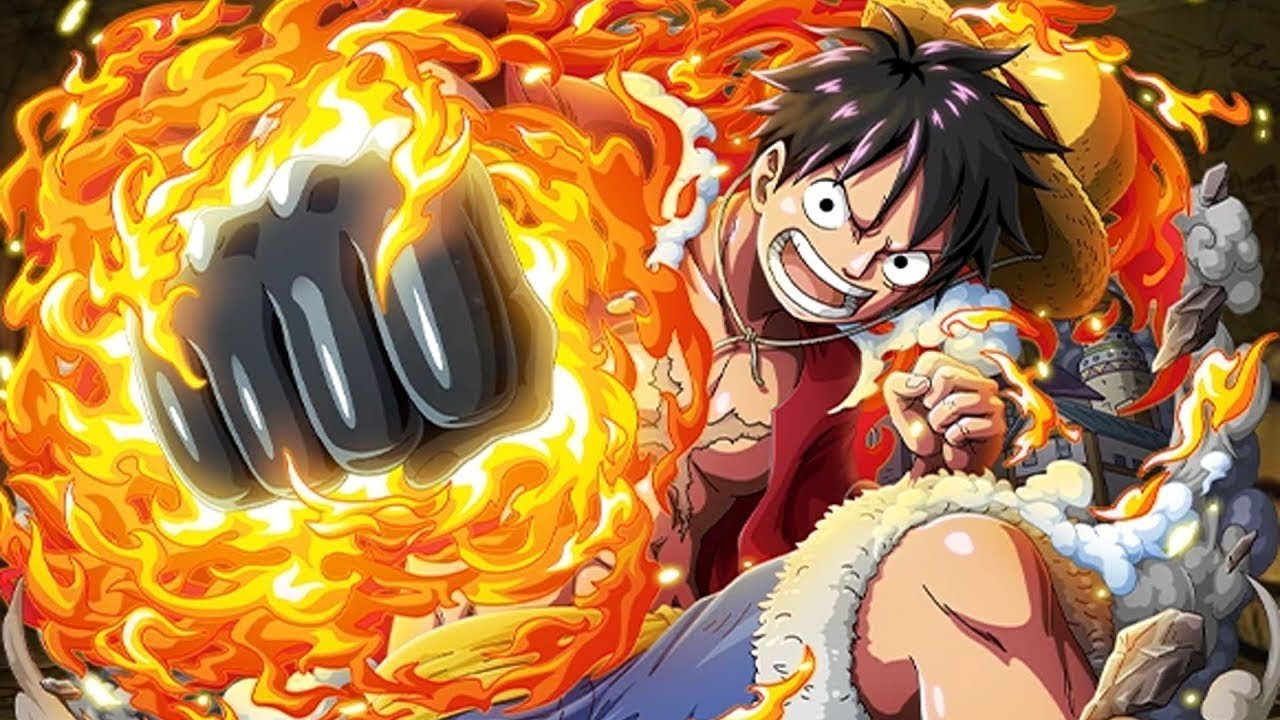 Luffy Uses Red Hawk For The First Time Youtube