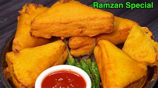 Bread Pakoda Iftar Special | Ramadan Special Crispy Bread Pakoda Recipe | Ramzan Street Food