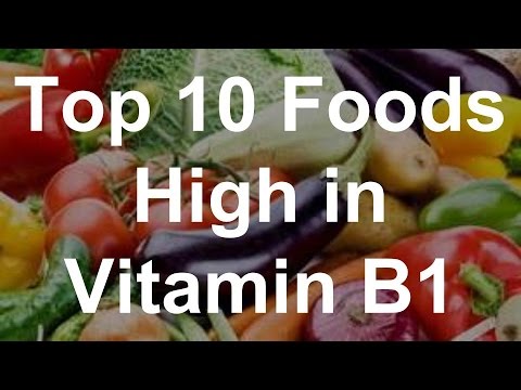 vitamin b1 foods