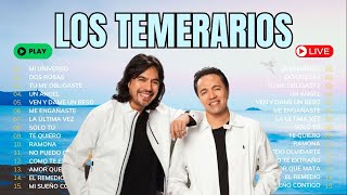 Los Temerarios 💌 Éxitos de Música Romántica 🎶 Mejores Inolvidables MIX