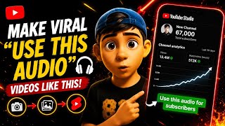 How to Make 'Use This Audio 🎧' Videos (Step-by-Step Tutorial)