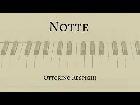 Notte By Ottorino Respighi Accompaniment 