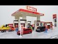 トミカ トミカタウン ガソリンスタンド エネオスENEOS コマ撮り Tomica Car Toys