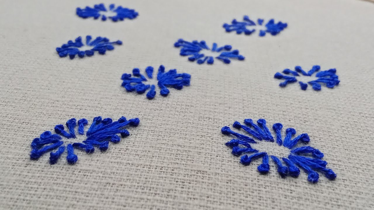 Pistil Stitch Hand Embroidery YouTube