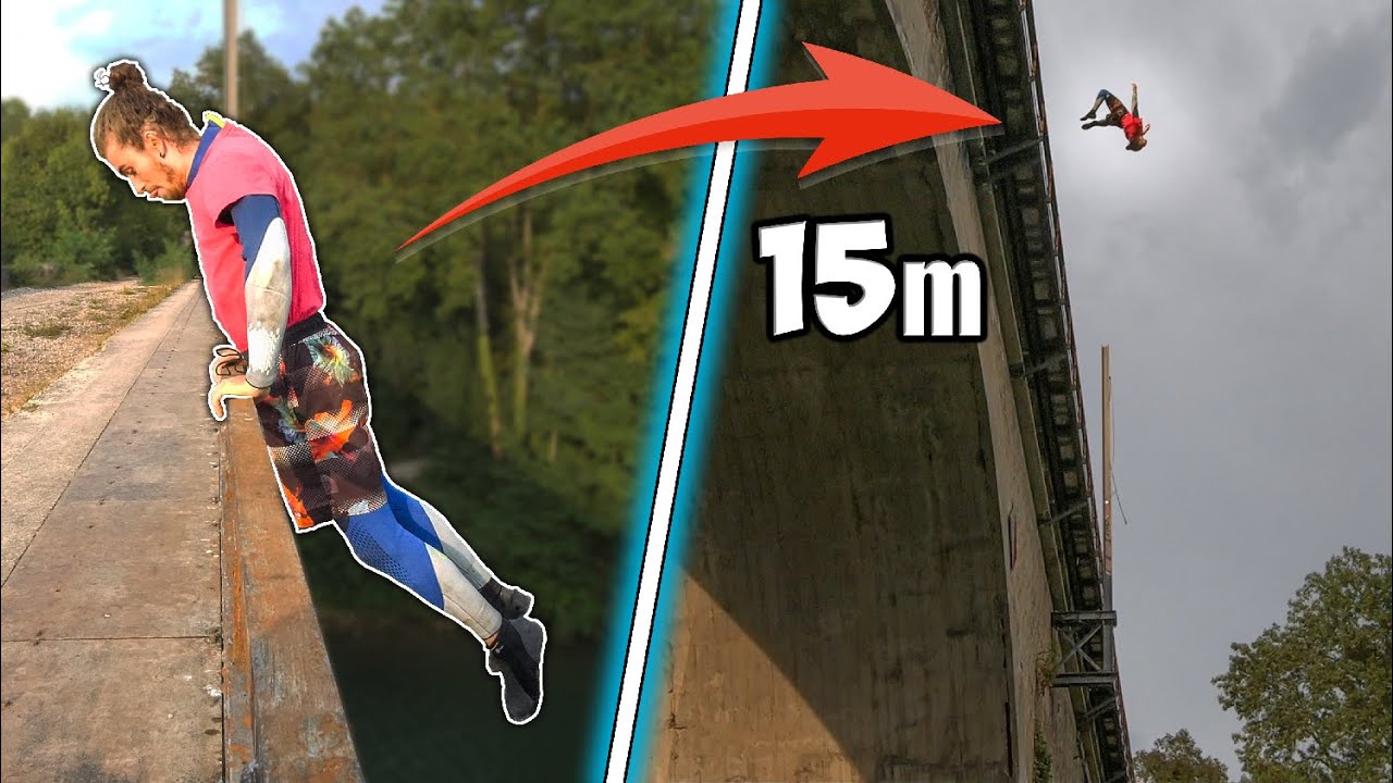 MON SALTO LE PLUS DANGEREUX ! (dans l'eau)