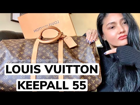 Louis Vuitton Keepall 55 bandoulière Ruelala unboxing 