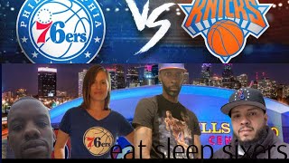 Sixers vs Knicks Playoff Game 5 Pre Game podcast