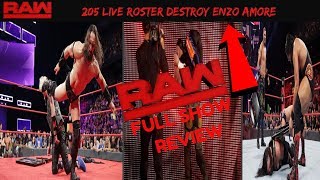 WWE Raw 9\/25\/2017 FULL SHOW REVIEW! NEVILLE SPOILS ENZO AMORES CERTIFIED G CHAMPIONSHIP CELEBRATION!