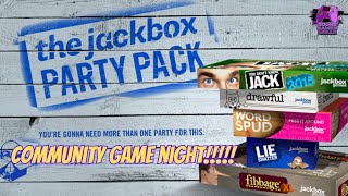 Vertical Stream Community Game Night Jackbox Party
