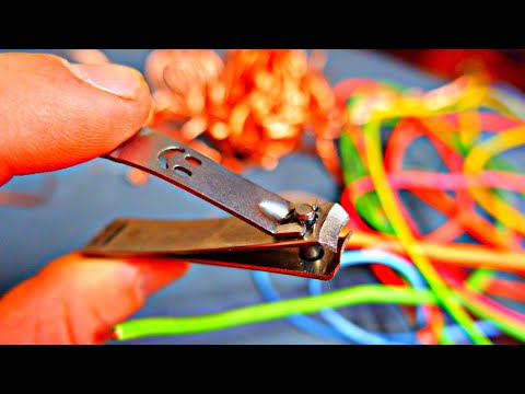 3 New Ways to strip Copper Wires quickly and easily. You didn't know