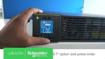 Learn to Disable Green Mode in UPS SRV2KUXI-IN | Schneider Electric Support