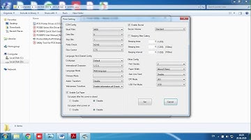 Thermal Receipt Printer POS 80FE settings and change Code Page