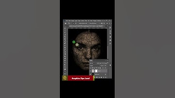 Create an Amazing Cracked Skin Effect in Photoshop #shorts #graphicstipsland