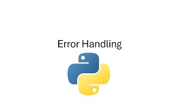 Basic Error Handling In Python