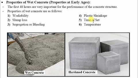properties of concrete