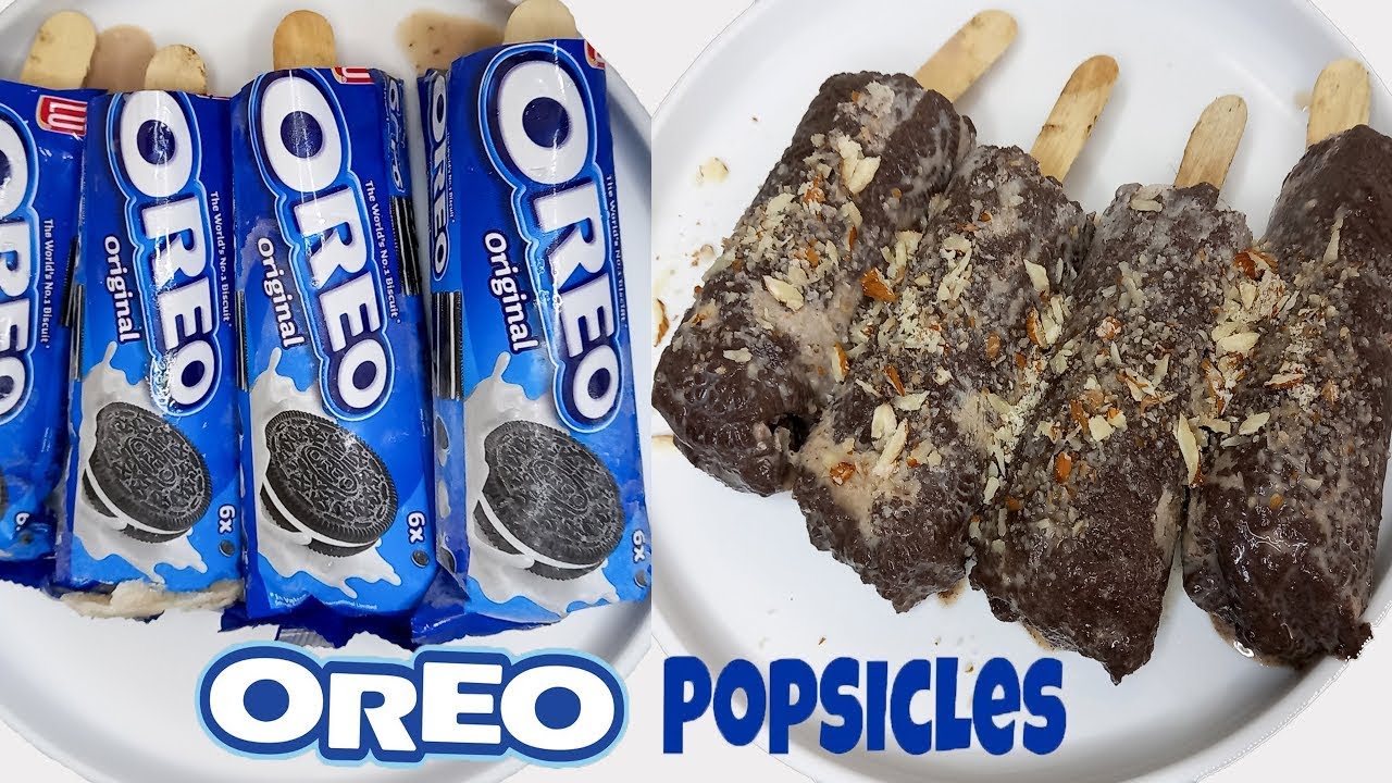 Oreo Popsicle Without Mold Recipe