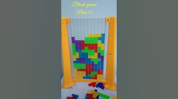 (PART.33). ASMR PLAYING COLORFUL BLOCKS GAME.