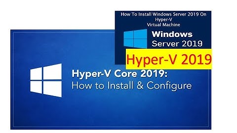 How to Install Hyper-v server 2019. #hypervisor #windows #server #hyperv