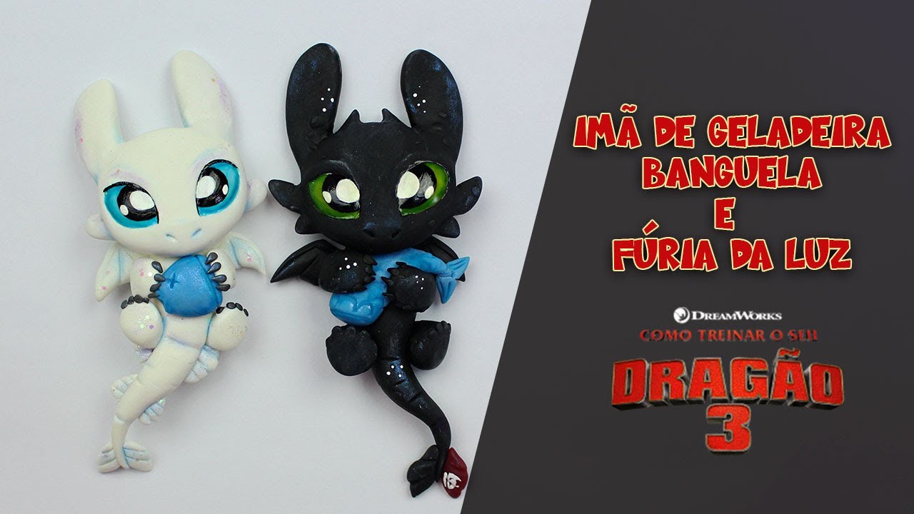 DIY - Banguela e Fúria da Luz (Imã de Geladeira)