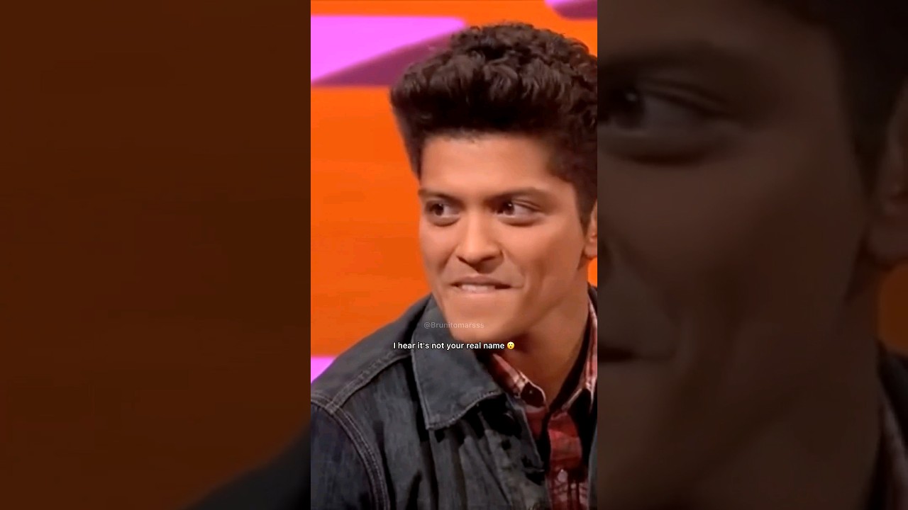 Obejrzyj Bruno Mars: Bruno Is Not My Real Name, It Was a Nickname Given To Me When Young #BrunoMars w YouTube Obejrzyj Bruno Mars: Bruno Is Not My Real Name, It Was a Nickname Given To Me When Young #BrunoMars w YouTube