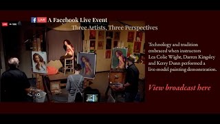 Live Stream: Three Artists, Three Perspectives