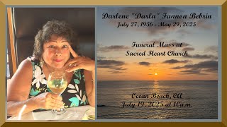 Funeral Mass for Darlene "Darla" Fannon Bebrin