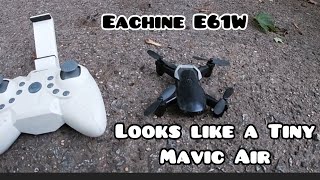 This Cheap Little Drone will impress you 😲 - Eachine E61W Mini Drone
