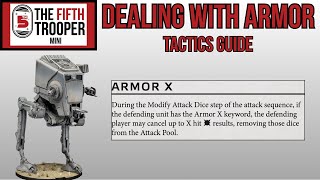 TFT Mini - Dealing With Armor (Tactics Guide)
Armor has ruined every Legion players game at some point or another. In this TFT mini, Mike and Evan take a look at the many strategies Legion has for combating armored units. Be sure to watch all the way through for our dos and donts for dealing with the Armor keyword.
Like what were doing here at The Fifth Trooper? Consider becoming a patron at https://www.patreon.com/thefifthtrooper and be sure to check out all of our other content at https://thefifthtrooper.com/ and right here on The Fifth Trooper Network YouTube channel!
Outro Music by The Consouls:
https://www.youtube.com/watch?v=QsNGyQJuMLQ TFT Mini - Dealing With Armor (Tactics Guide)