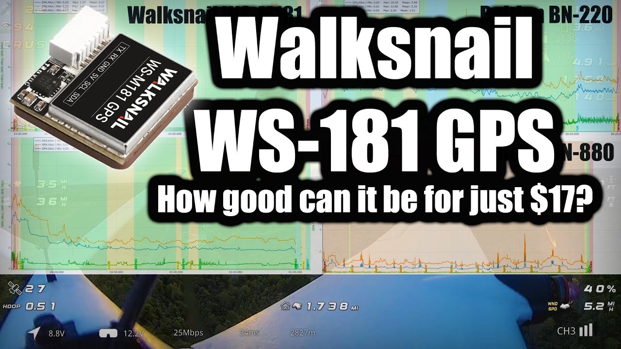 Walksnail WS M181 GPS YouTube Walksnail WS M181 GPS YouTube